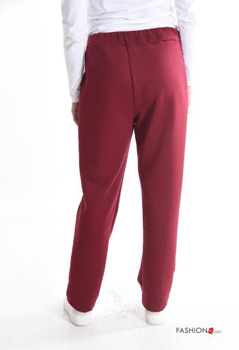 Pantalone sportivo con tasche con elastico - ph 2