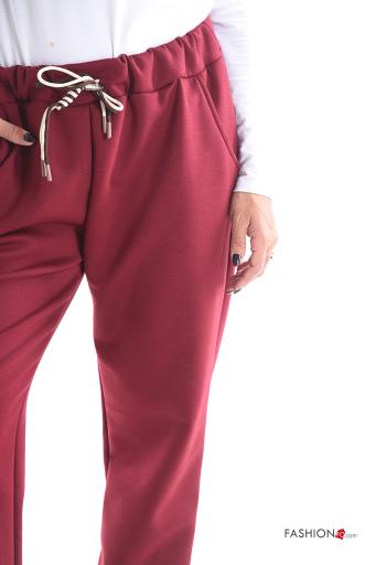 Pantalone sportivo con tasche con elastico - ph 4