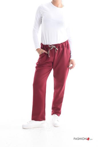 Pantalone sportivo con tasche con elastico - ph 5