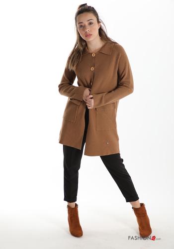 Duster Coat with buttons with pockets - ph 5