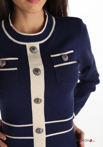 Robe à boutons avec poches - ph 4