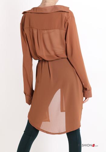 Shirt with belt with buttons - ph 2