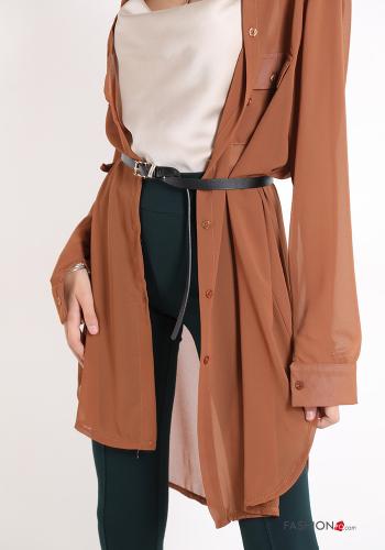 Shirt with belt with buttons - ph 4