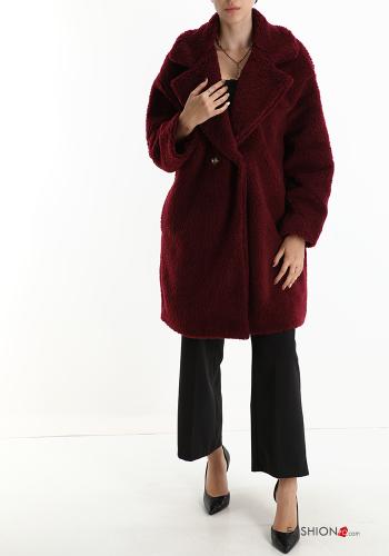 Teddy Bear Coat with buttons with pockets - ph 1