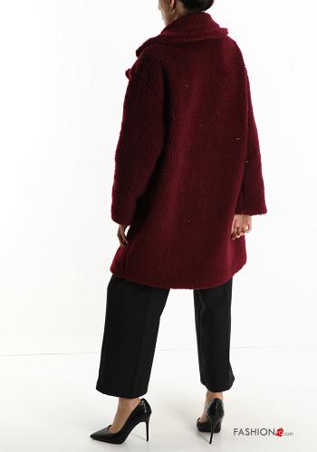 Teddy Bear Coat with buttons with pockets - ph 2