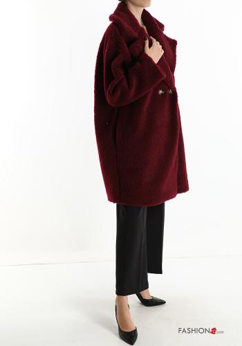 Teddy Bear Coat with buttons with pockets - ph 3