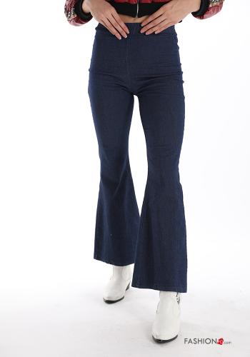 Pantalone in Cotone  a zampa - ph 1