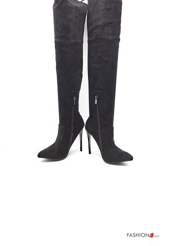 Bottes  avec fermeture éclair Suède - ph 1