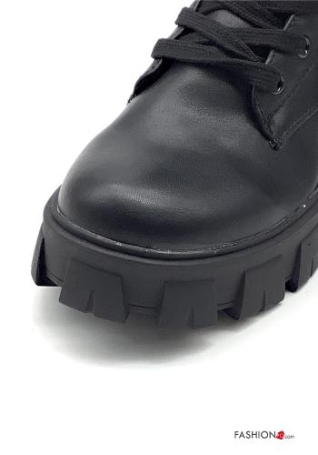 Botas militares  con cremallera con Riñonera - ph 3