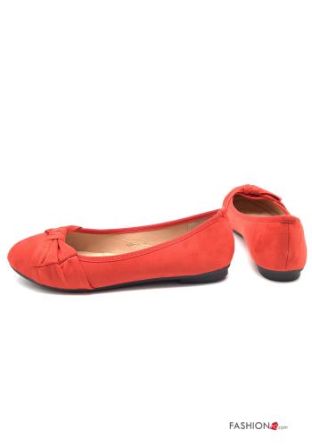 Ballerines  avec noeud Suède - ph 2