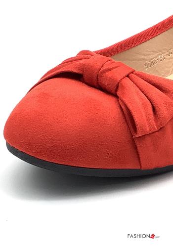 Ballerines  avec noeud Suède - ph 4