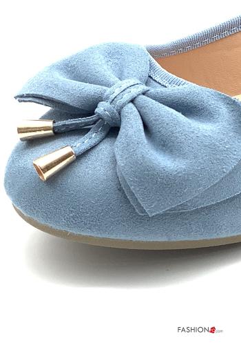 Ballerine  con fiocco camoscio - ph 4