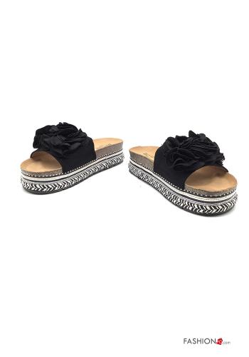 Slide Sandals  Suede platform - ph 1