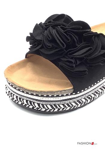 Slide Sandals  Suede platform - ph 3