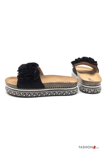 Slide Sandals  Suede platform - ph 4