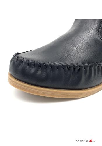 Botas  con cremallera con flecos imitación de cuero - ph 2