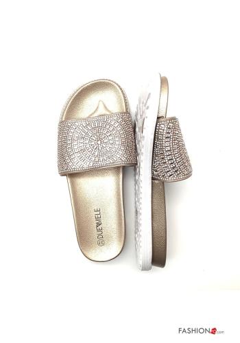 Set 36 paia Ciabatte  con strass - ph 2