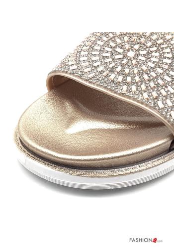 Set 36 paia Ciabatte  con strass - ph 3