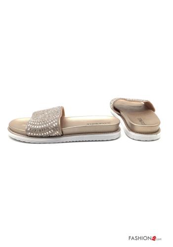 Set 36 paia Ciabatte  con strass - ph 4