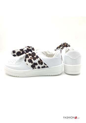 Sneakers  con fiocco Fantasia animalier - ph 4