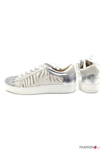 Sneakers  lurex Fantasia animalier - ph 4