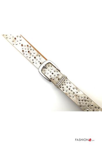 Cintura regolabile con borchie - ph 2