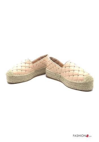 Geometric pattern Espadrilles with studs - ph 6