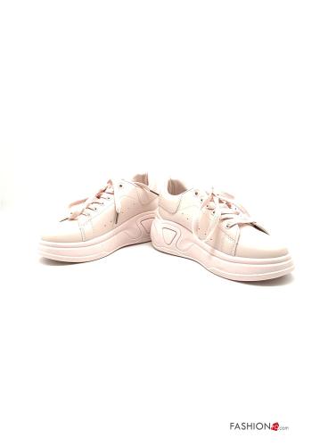 Baskets montantes  faux cuir - ph 1