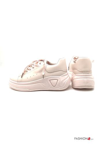 Baskets montantes  faux cuir - ph 4