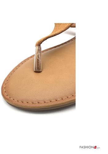 Sandales  Suède avec sangle réglable - ph 3