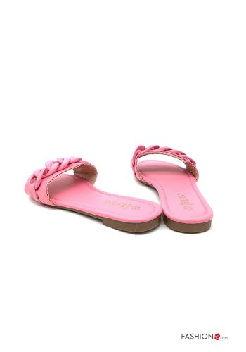 Slippers  faux leather - ph 4