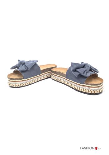 Chaussons  avec noeud compensées Suède - ph 1