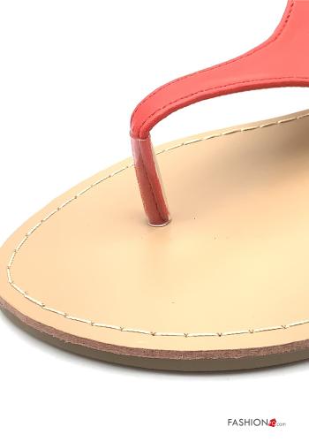 Sandales  faux cuir avec sangle réglable - ph 3