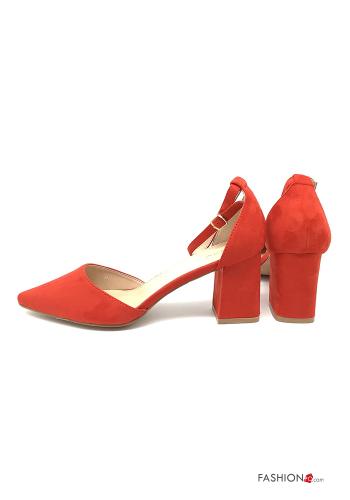 Zapatos de tacón alto  regulable con correa Gamuza - ph 4
