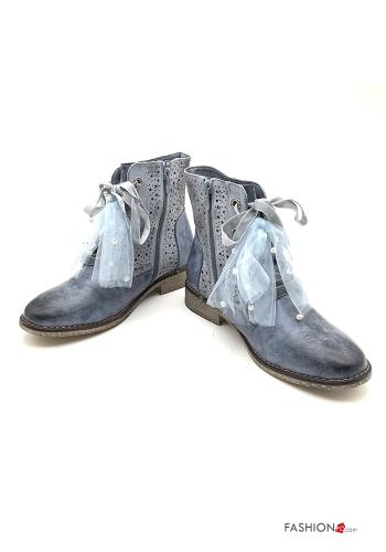 Stiefeletten  Tüll mit Band mit Reißverschluss - ph 1