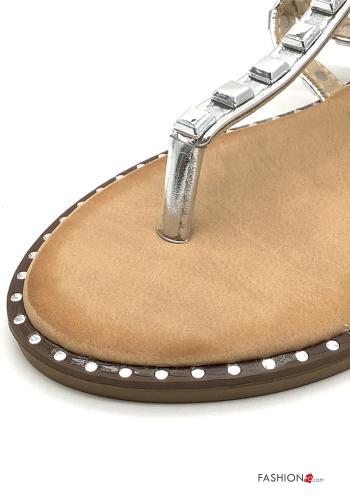 Sandals  with studs with strap adjustable - ph 3