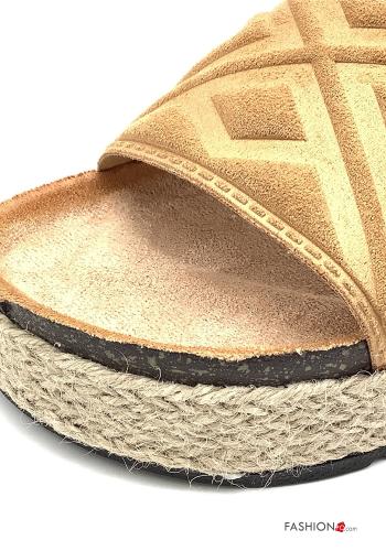 Chaussons  Suède compensées - ph 3