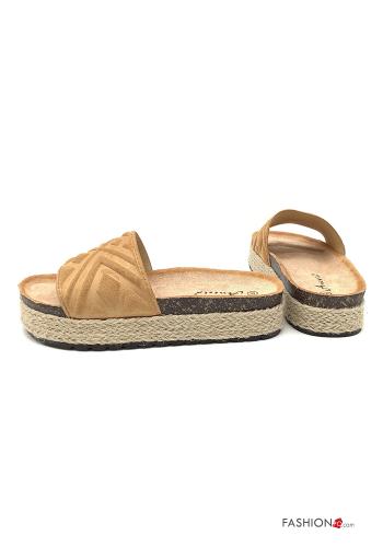 Chaussons  Suède compensées - ph 4