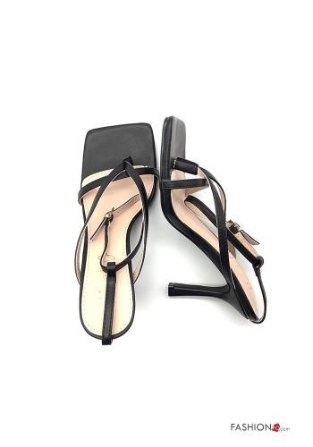 Stöckelschuhe  Kunstleder mit Riemen - ph 2