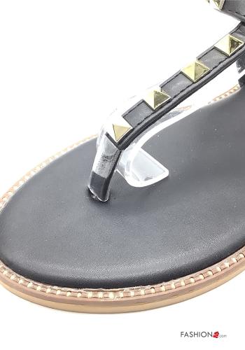 Sandali  regolabile con borchie con cinturino - ph 3