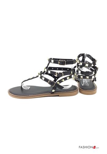 Sandali  regolabile con borchie con cinturino - ph 4