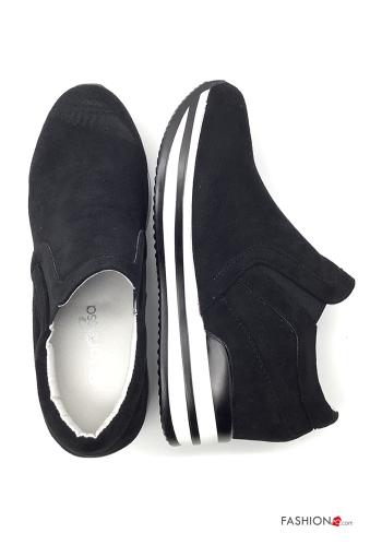 High-top sneakers  Suede wedge - ph 2