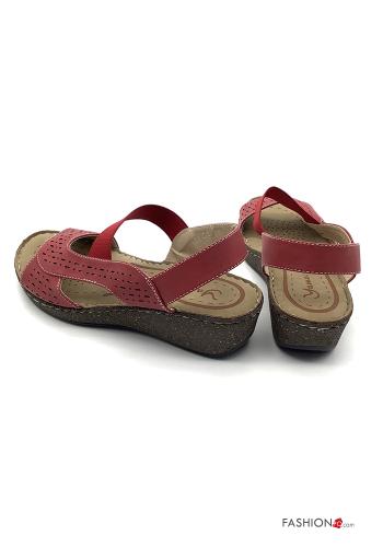 Sandalen  Kunstleder Keilabsatz - ph 4