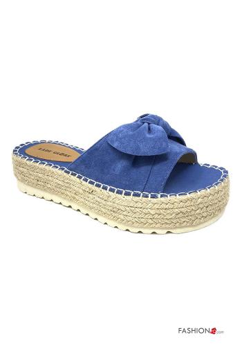 Zapatillas Gamuza con moño - ph 1