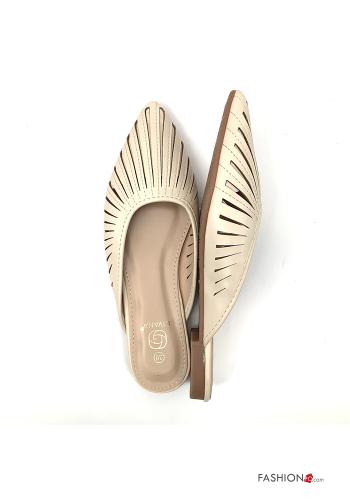 Scarpe basse  ecopelle sabot (mules) - ph 2