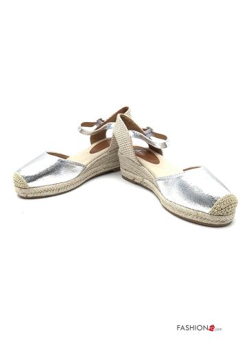Espadrillas regolabile zeppa con cinturino - ph 1