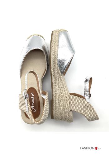 Espadrillas regolabile zeppa con cinturino - ph 2