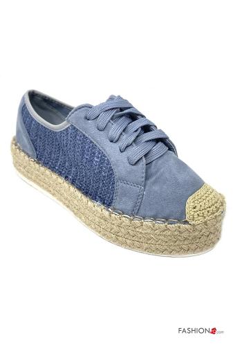 Sneakers  camoscio regolabile - ph 1