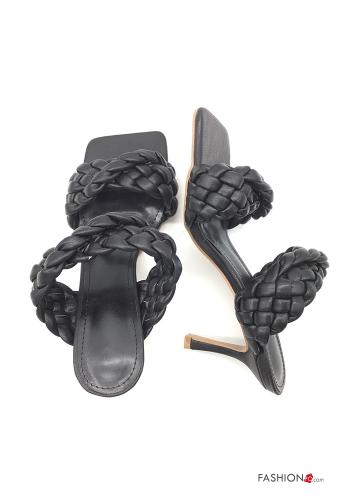 Scarpe con tacco  ecopelle open toe - ph 2