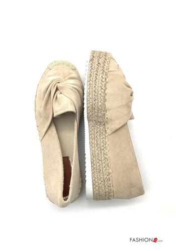 Espadrilles  mit Schleife Wildleder - ph 2